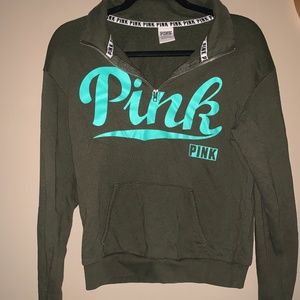 PINK Quarter Zip Sweatshirt